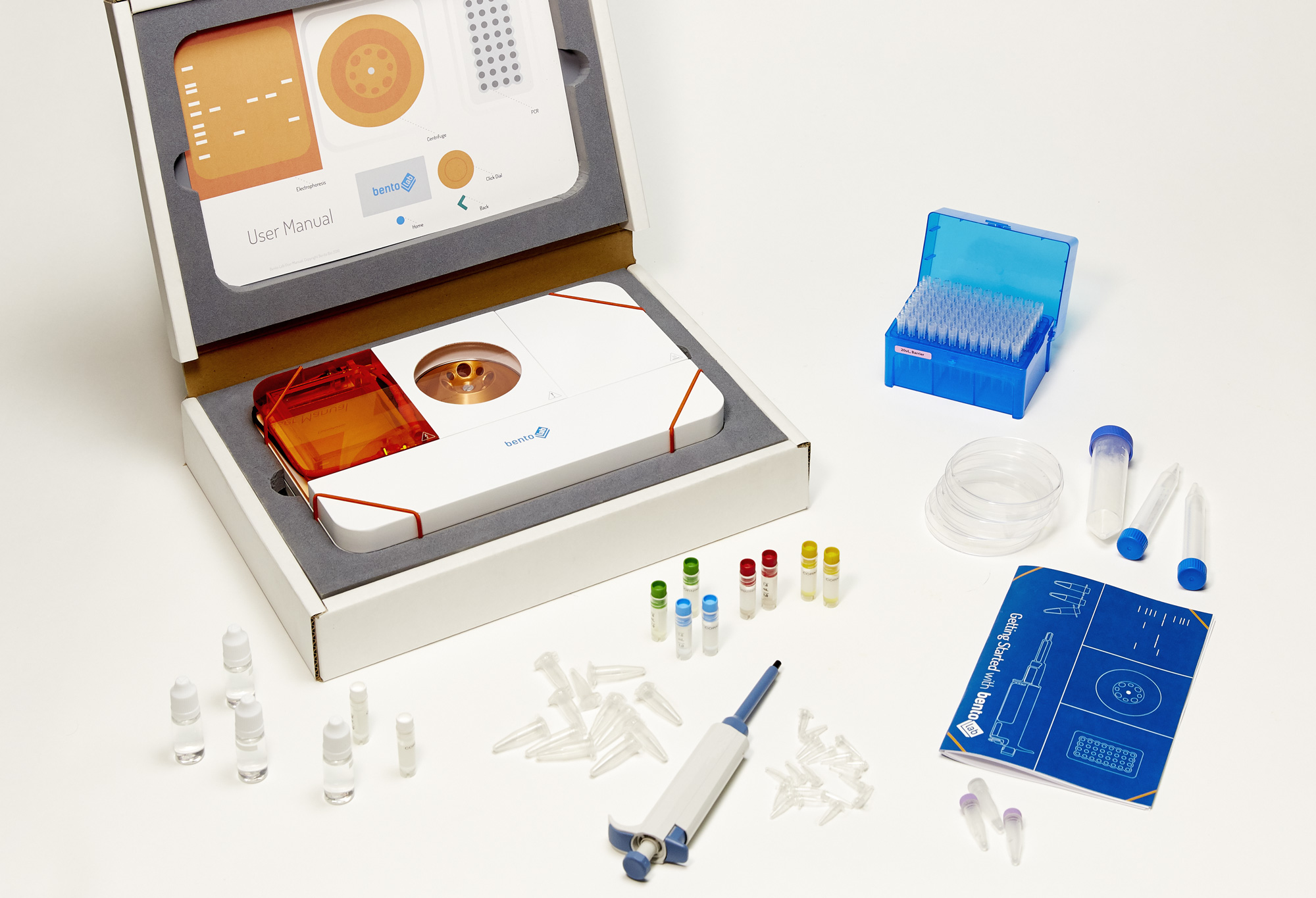 Image2: Bento Lab Kickstarter model with Tutorial Kit