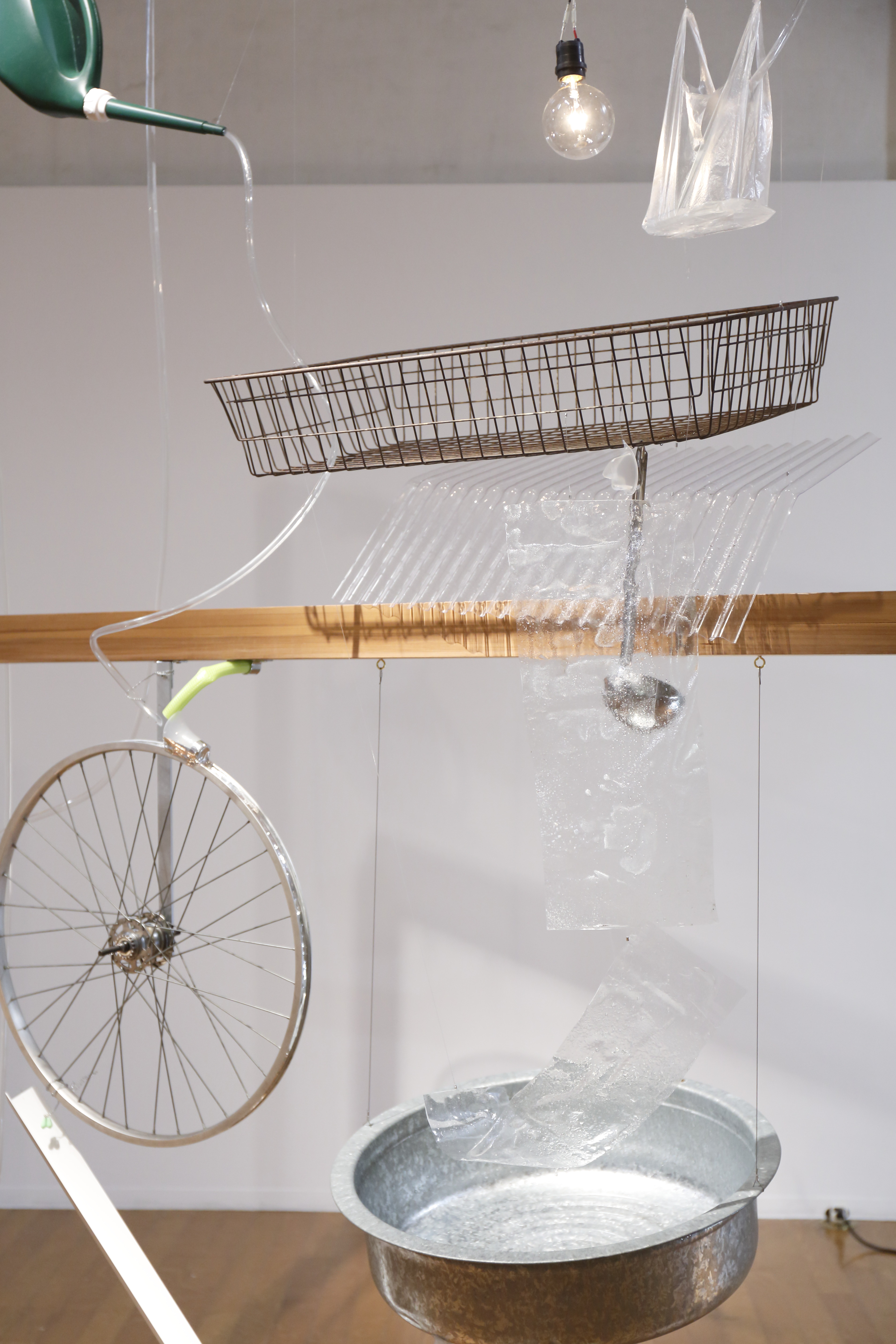 Image2: Moré Moré (Leaky): The Falling Water Given #1-3, Yuko MOHRI, Nissan Art Award 2015. Photo: Keizo Kioku